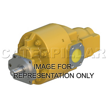 244-3304: 2 Section Front And Rear Hydraulic Gear Pump