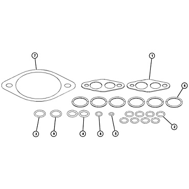 224-5843: Fuel Systemtem Gasket Kit