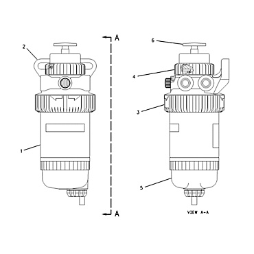 149-2683: Fuel Filter Water Separator