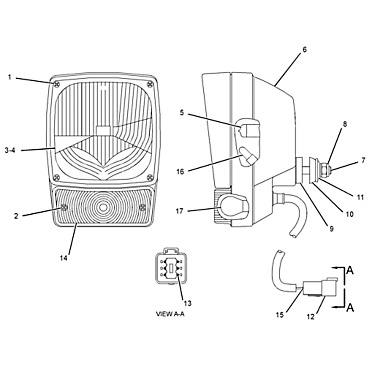 3E-7586: Lamp Assembly