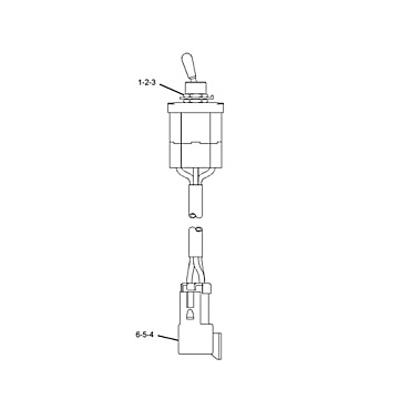 139-2116: Engine Wiring Toggle Switch