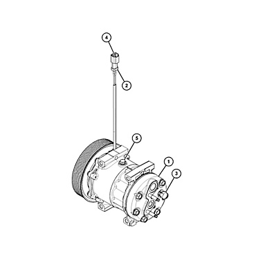 507-3868: Refrigerant Compressor