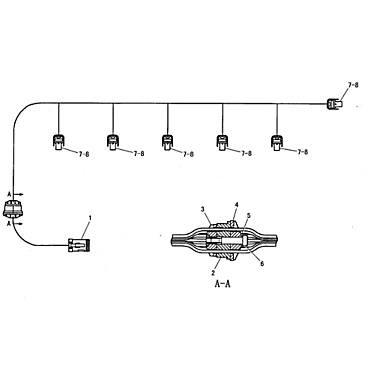 153-8920: Electronic Control Wiring Harness