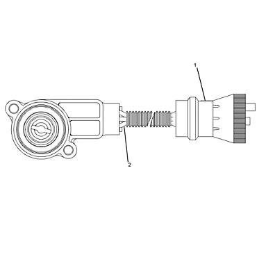 266-1473: 32V Rotary Position Sensor