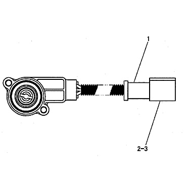 266-1475: 4 Pin Connector Position Sensor