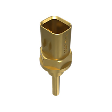 238-0112: 2 Pin Brass Passive Temperature Sensor