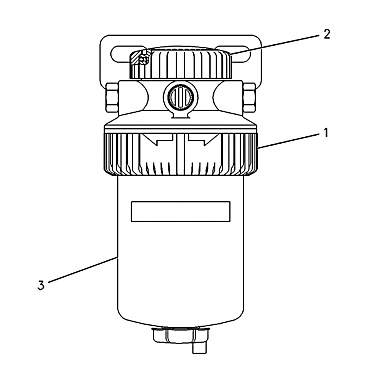 130-7092: Fuel Filter Water Separator