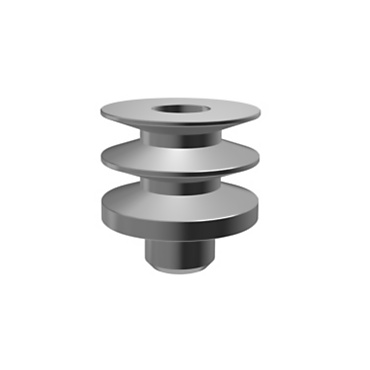 9S-6129: 2 Groove Alternator Drive Pulley