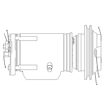 [7N4297] 7N-4297: Refrigerant Compressor