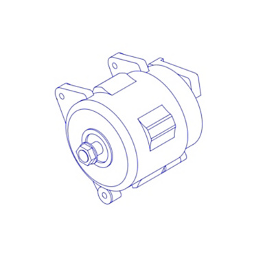 [3397767] 339-7767: 12 Volt Charging Alternator