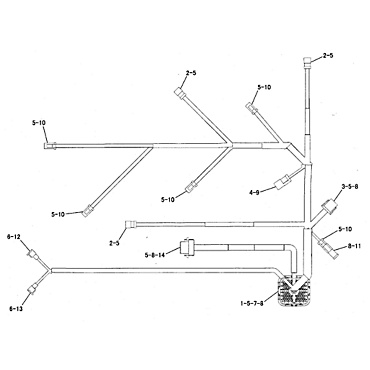 [2358202] 235-8202: Electronic Control Module External Wiring Harness