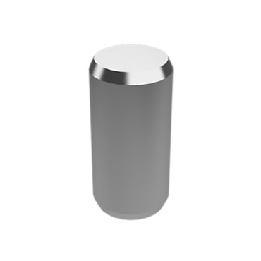 [1A2223] 1A-2223: 12.54mm Outer Diameter Solid Dowel Pin